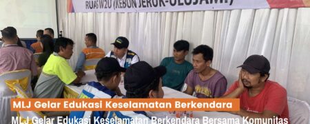 MLJ Gelar Edukasi Keselamatan Berkendara Bersama Komunitas Pengguna Jalan
