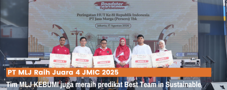 PT MLJ Ukir Prestasi di Jasa Marga Innovation Competition 2025, Raih Juara 4 dan Best Team in Sustainable Development
